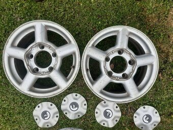 Alu disky Borbet 5x139.7 R15 - 3