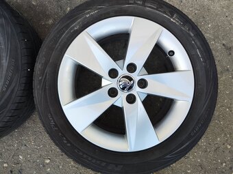 15"letní alu sada Rotare 5x100 origo Škoda Fabia Polo Ibiza - 3