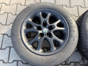 4x al kola 5x98 15 + pneu zimní 185/65 R15 - 3