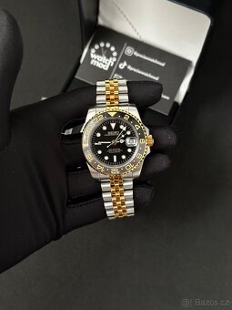 Seiko mod GMT Bicolor Gold - 3