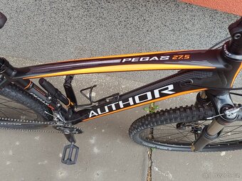 Author Pegas,vel.M,2x10 vzduchová vidlice na DO-nové,nejeté - 3