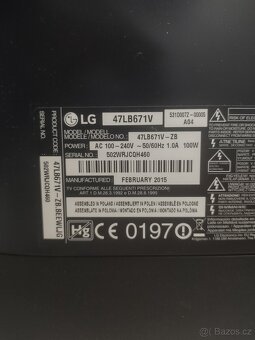 Televize LG 48" - 3