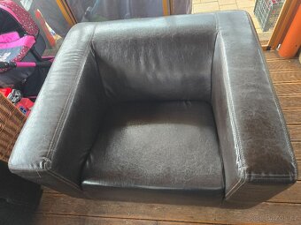 Koženkové sedací souprava 3+2+1 - 3