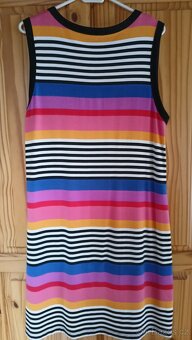 Dámské šaty proužek vel. L - 3