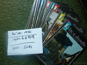 Prodám časopisy Film a divadlo, 70 a 80 léta - 83 ks - 3