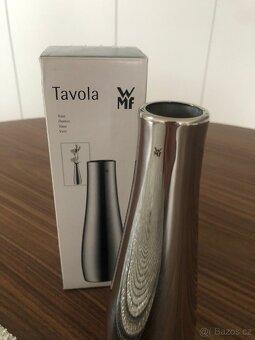 Váza Tavola, nerezová lesklá - 3