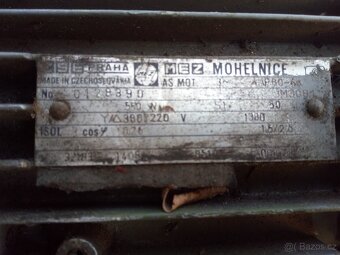 Elektromotor s úhlovou převodovkou - 3