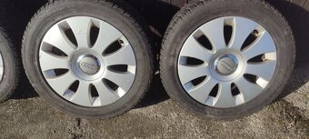 Audi alu kola - pneu zimní 6.5j x 16H2 ET 49 rozteč 5x112 - 3