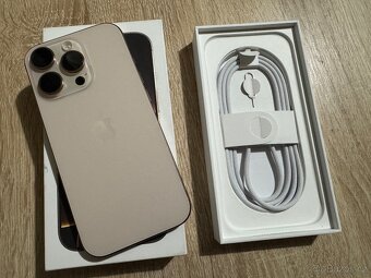 iPhone 16 pro 128gb pouštní Titan - 3