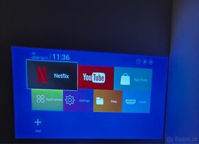 Projektor na systému android, nový. Bílý ne šedý - 3