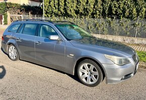 Bmw e61 525i n52b25a  manuál Silbergrau metallic pouze díly - 3