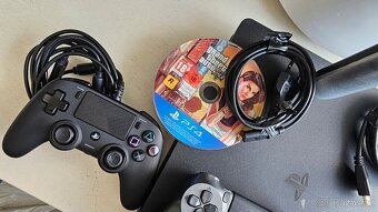 Sony Playstation 4 slim 500GB + 2xjoypad a hry - 3