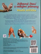 Zábavné čtení s velkými písmeny Veselá zvířátka - 3