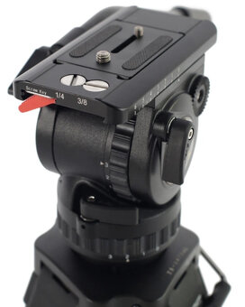 LENSBOT LS-X7 s fluidní video hlavou - 3