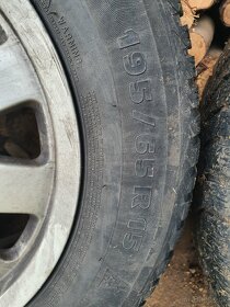 Alu kola 195/65 R15, 5x112 zimní pneu - 3