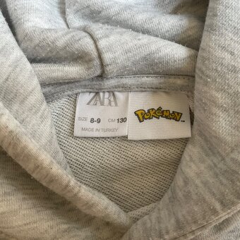 Chlapecká Mikina- Pokémon- Zara- 128 - 3