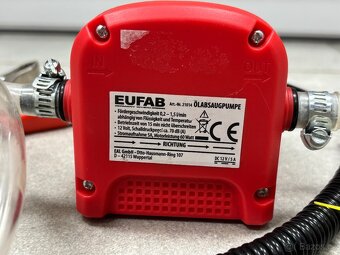 Olejová pumpa Eufab 12V/5A - 3
