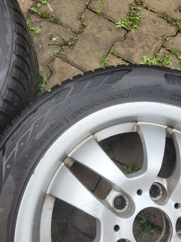 Alu kola BMW 5x120 R16 7J + zimní pneu 205/55 - 3