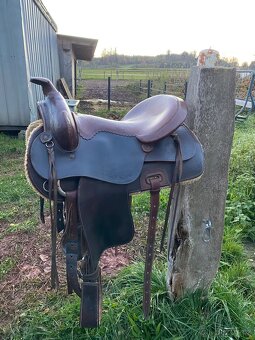 Westernové sedlo - 3