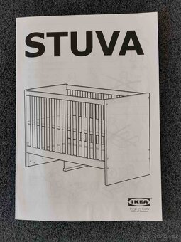 IKEA dětská postýlka STUVA - 3