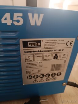 Svářečka Güde - 3