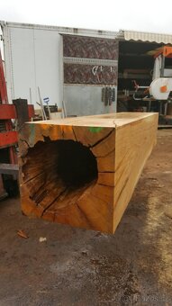 XXL Dutý trám ,hranáč,lavice.. - 3