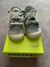 Kožené kotníkové boty Boots4U vel. 21 - 3