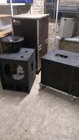 Basové reproboxy 18" Faital Pro 18XL1600, 4ohm, 4x 3200W - 3