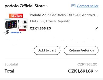 Android rádio 2DIN - 3