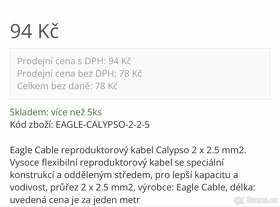 Repro kabel - 3