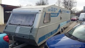 Extra Dlouhý přívěs /karavan/ obytná část + garáž - 3