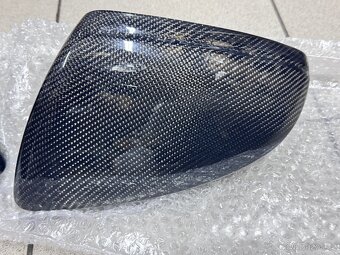 Karbonové kryty zrcátek Audi A6 S6 RS6 A7 S7 RS7 A8 S8 C8 - 3