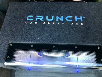 Subwoofer Crunch GTR series+ zesilovač - 3