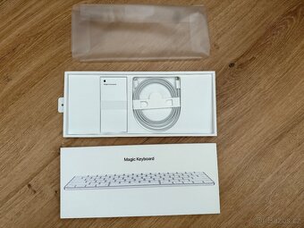 Apple Magic Keyboard CZ stříbrná Lighting - 3