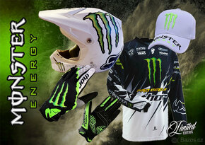Fox V3 Ricky Carmichael Monster Pro Matte 12 Helmet (vel. L) - 3