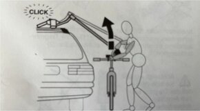 paradni drzaky kol na BMW original BMW sklapeci luxus - 3
