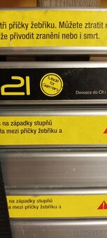 Teleskopický žebřík Garden21- Nový - 3