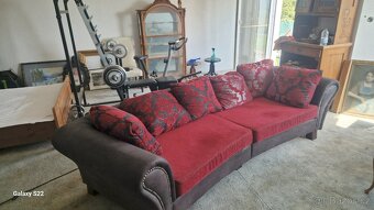🛋️ Použitá designová sofa v landscape stylu – 320 cm, sleva - 3