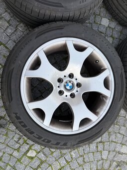 Litá kola BMW 5x120 R19 s letními pneu 255/50 a 285/45 R19 - 3