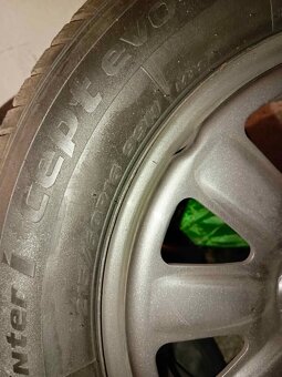 Prodám zimní kola 5x112 r16 s zimní pneu 215/60/16 - 3