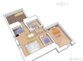 Prodej byt 2+kk, 76㎡ - 3