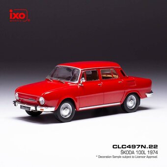 Modely Škoda 1:43 IXO - 3