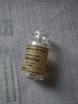 Originální zdravotní láhev wehrmacht z druhé světové války - 3