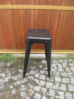 KOVOVÁ ŽIDLE KE KUCHYNSKÉ LINCE - 3