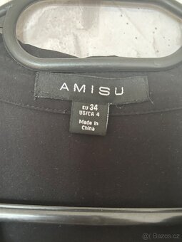 Černé košilové šaty - 3