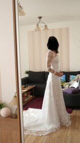 Svatební šaty na vysokou nevěstu - 3
