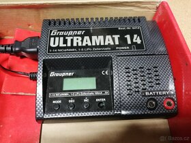 Univerzální rychlonabíječ GRAUPNER ULTRAMAT 14 - 3