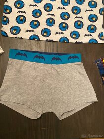 BATMAN sada spodní prádlo: tílko + trenky/boxerky 134/140 - 3