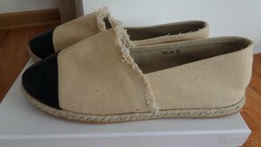 Béžové espadrilky Balada vel. 38, Top stav - 3