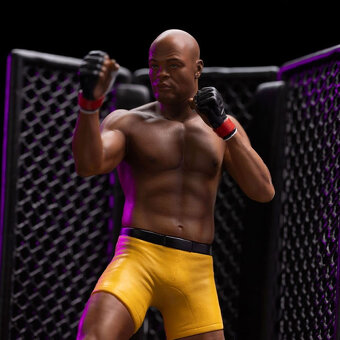 soška UFC Deluxe 1/10 Anderson "Spider" Silva - Signed 22 - 3
